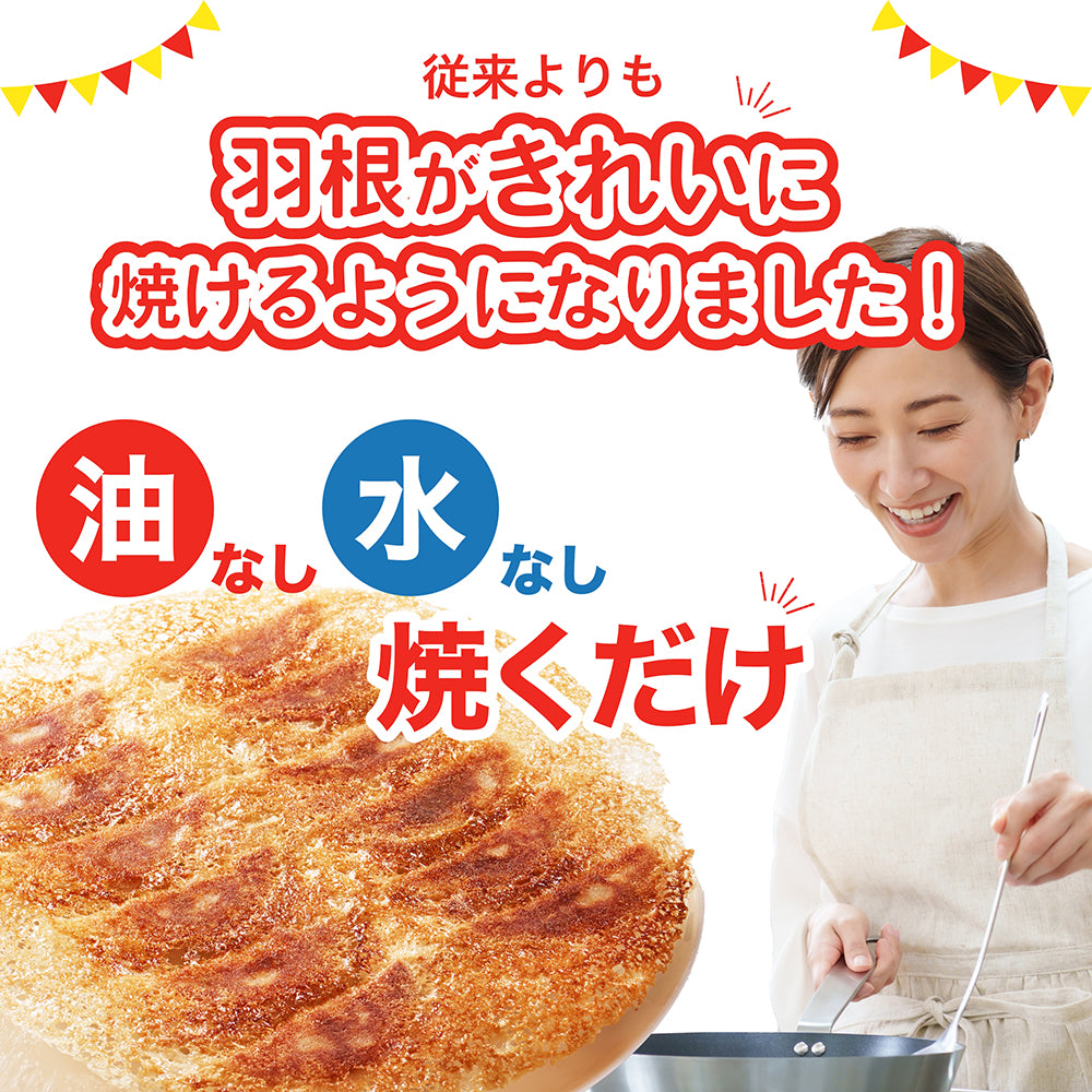 米粉でつくったギョーザ